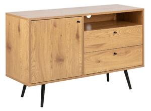 Komoda Oakland 358, Divlji hrast, 75x124x40cm
