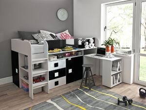 Krevet Hartford 190, 90x200, Laminirani iveral, Podnice, 107x204x125cm