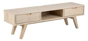 TV stol Norsica Albene 110, Bijeljeni hrast, 45x150x40cm, Hrast