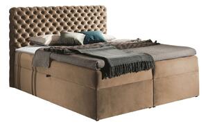 Boxspring krevet Baltimore 148, 120x200, Tkanina, Podnice, 126x213x123cm, Madrac