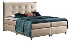 Boxspring krevet Baltimore 151, 140x200, Tkanina, Podnice, 144x219x126cm, Madrac