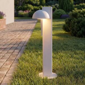 Lucande Velira LED svjetlo za stazu, svijetlosiva, 77 cm, s jednom žaruljom,, Sivo, Metal