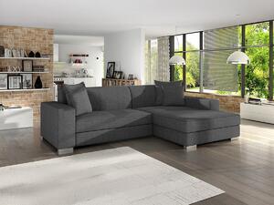 Kutna garnitura Kingsport 106, Siva, 75x262x178cm