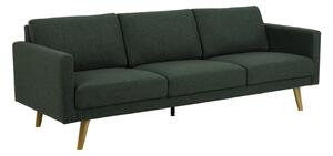 Trosjed Oakland 578, Zelena, 78x221x85cm, Noge: Drvene,Kaučuk