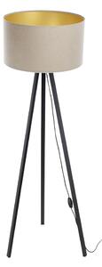 Podna lampa STANDART 1xE27/60W/230V bež/crna