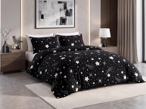 Posteljina mikropliš NIGHT SKY crna Dimenzije posteljine: 70 x 90 cm | 140 x 200 cm