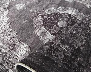 Sivi tepih s uzorkom u istočnjačkom stilu Širina: 120 cm | Duljina: 170 cm