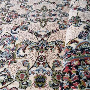 Luksuzni vintage tepih u bež boji sa savršenim uzorkom u boji Širina: 150 cm | Duljina: 230 cm