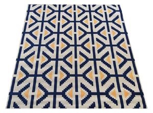 Moderni tepih za terasu s nautičkim motivom Širina: 200 cm | Duljina: 200 cm