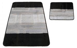 Set kupaonskih tepiha bez izreza 50 cm x 80 cm + 40 cm x 50 cm