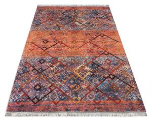 Šareni visokokvalitetni tepih s resama u boho stilu Širina: 80 cm | Duljina: 150 cm