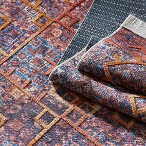 Šareni visokokvalitetni tepih s resama u boho stilu Širina: 80 cm | Duljina: 150 cm