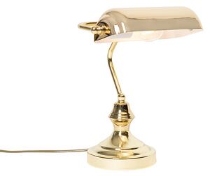 Klasična stolna lampa/bilježnička lampa mesing - Bankar