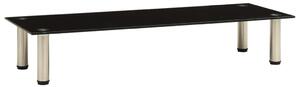 VidaXL TV stalak crni 100 x 35 x 17 cm od kaljenog stakla