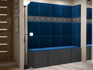Set za hodnik Hartford 265, Grafit, 186x168x45.6cm
