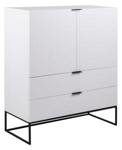 Komoda Oakland 710, Bijela, 119.7x100x45cm