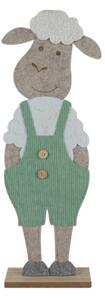 Uskrsna dekoracija FELT LAMB 50 cm - više boja Boja: Zelena