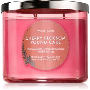Bath & Body Works Cherry Blossom Pound Cake mirisna svijeća 411 g