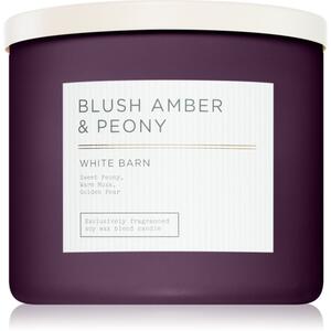 Bath & Body Works Blush Amber Peony mirisna svijeća 411 g