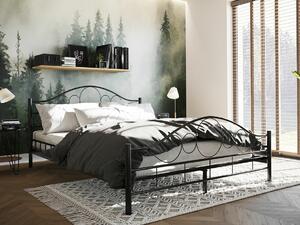 Krevet Elmira 100, Crna, 89x147cm, Breza