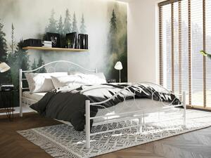 Krevet Elmira 100, Bijela, 89x127cm, Breza