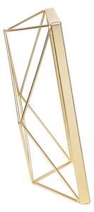 Metalni stojeći/viseći okvir u zlatnoj boji 18x23 cm Prisma – Umbra