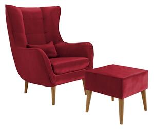 Fotelja Comfivo 206, S torbicom, 106x80x95cm, Bukva