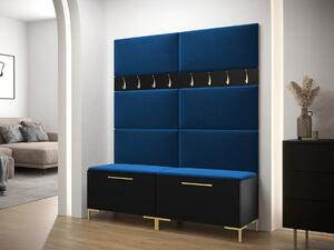 Set za hodnik Tivsoa 101, Crna, 196x168x46cm