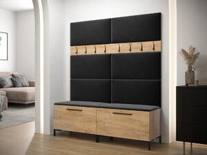 Set za hodnik Tivsoa 101, Craft hrast, 196x168x46cm