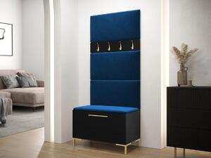 Set za hodnik Tivsoa 102, Crna, 196x84x46cm