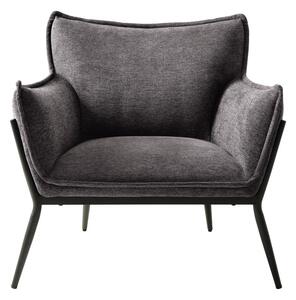 Siva fotelja za opuštanje Calgary – Unique Furniture