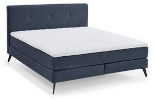 Tamno plavi boxspring krevet 180x200 cm ANCONA – Meise Möbel