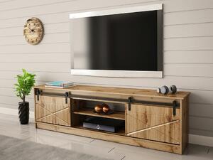TV stol Charlotte 156, Wotan hrast, 57x200x35cm
