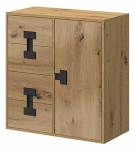 Komoda Florevi 103, Artisan hrast, 86x80x40cm