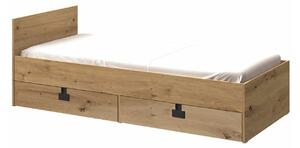 Krevet Florevi 106, Artisan hrast, 71x93cm