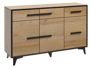 Komoda Avimora 100, Riviera hrast, 86x135x40cm, Bor