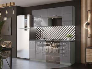 Modularan kuhinjski set Multi Grey 125, 180cm