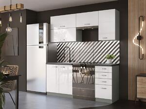 Modularan kuhinjski set Multi White 125, 180cm