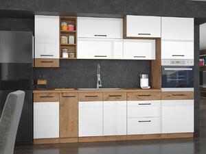 Modularan kuhinjski set Wood White 137, 210x270cm