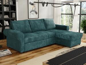 Kutna garnitura Columbus 131, 90x246x155cm, Bor