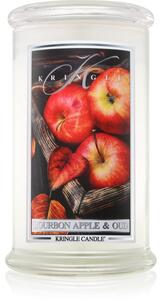 Kringle Candle Bourbon Apple & Oud mirisna svijeća 624 g