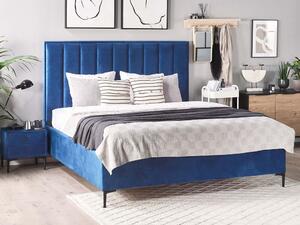Zondo Bračni krevet 180 cm SANAZA (plava). 1027191
