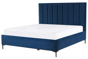 Zondo Bračni krevet 180 cm SANAZA (plava). 1027191