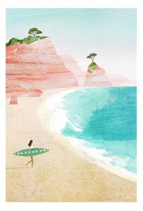 Plakat 30x40 cm Surf Girl - Travelposter