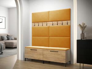 Set za hodnik Tivsoa 101, Craft hrast, 196x168x46cm