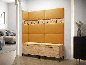 Set za hodnik Tivsoa 104, Craft hrast, 196x168x46cm