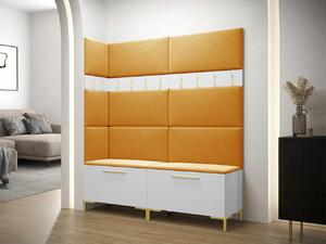 Set za hodnik Tivsoa 104, Bijela, 196x168x46cm
