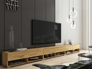 TV stol Sarasota 144, Wotan hrast, 30x300x33cm