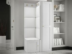 Set za hodnik Hartford 381, Bijela, 186x82x46cm