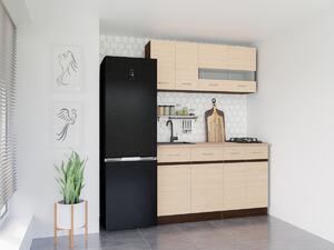 Modularan kuhinjski set Eli Light 117, 140cm, Laminirani iveral